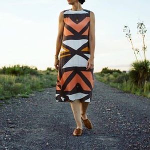 Bel Kazan Geometric Modern Sun Dress